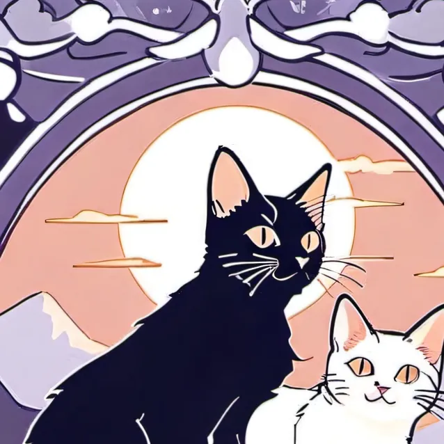 chat with ai character: cutes cat