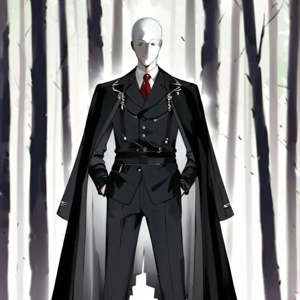 chat with ai character: slenderman x hachi