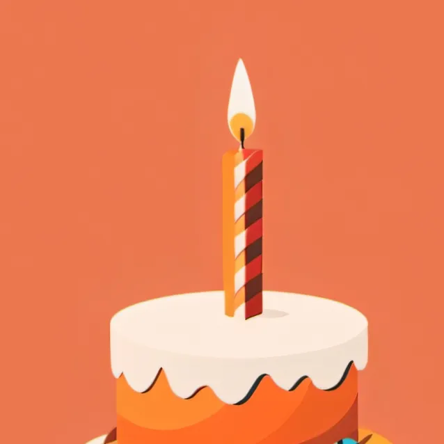 chat with ai character: b-day cake♡♡♡♡