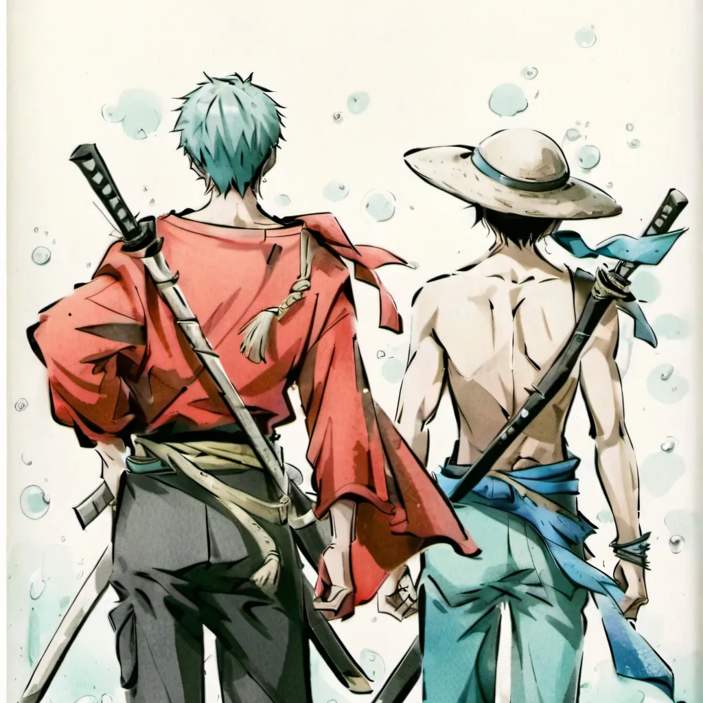 chat with ai character: zoro luffy