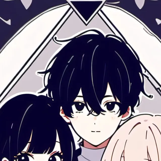 chat with ai character: love triangle