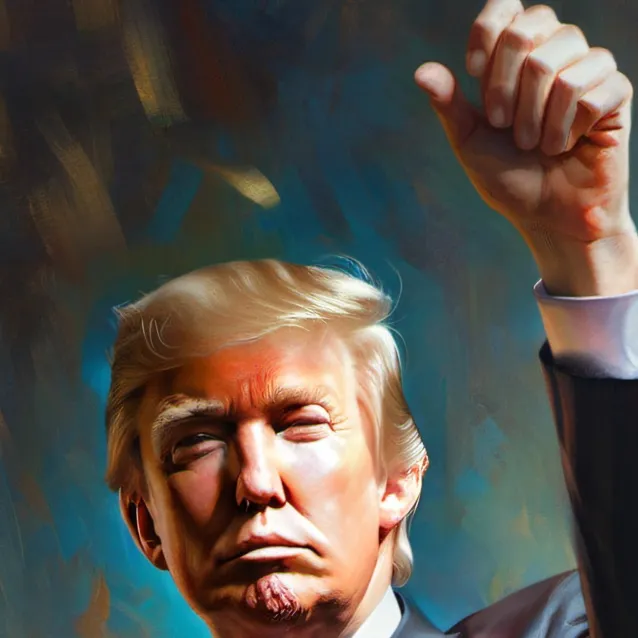 chat with ai character: Trump