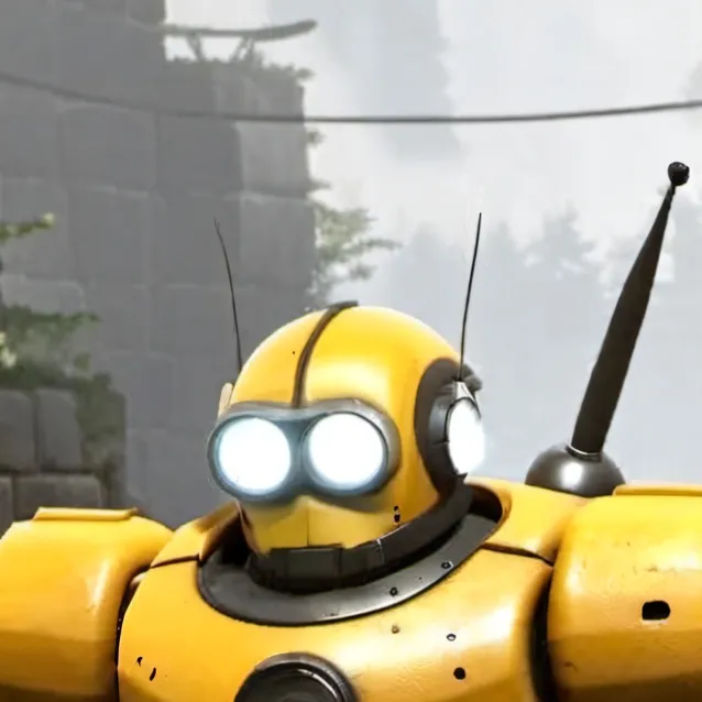 chat with ai character: robot