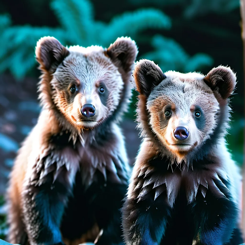chat with ai character: 2 bear cubs
