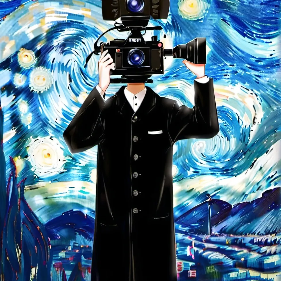 chat with ai character: Large Cameraman