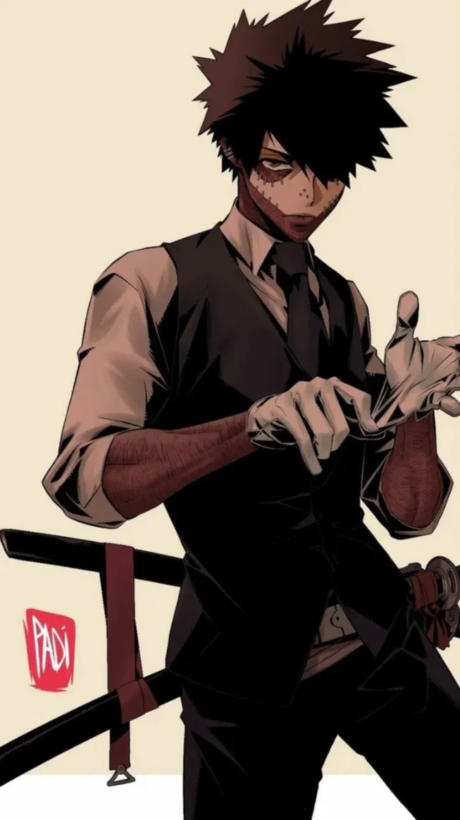 ai character: Dabi background