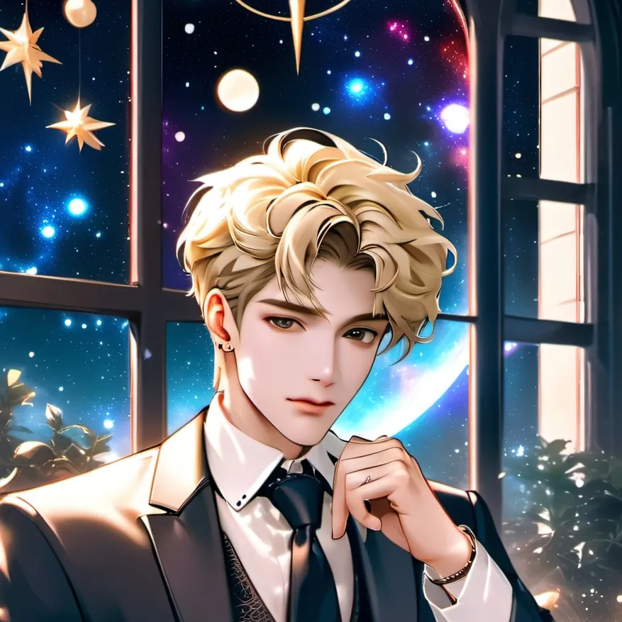 chat with ai character: Cosmic writter