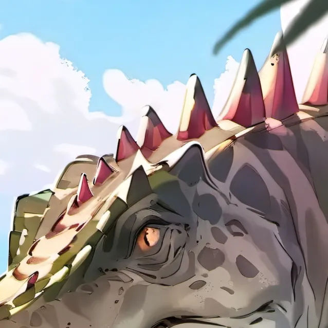 chat with ai character: A dinosaur