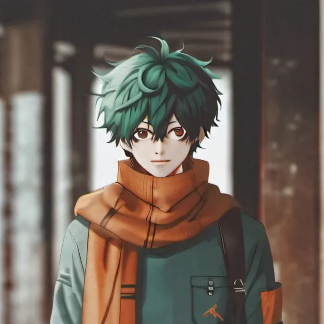 chat with ai character: Deku