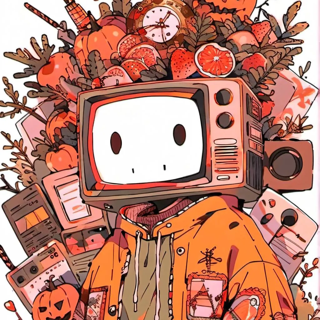 chat with ai character: Tv head