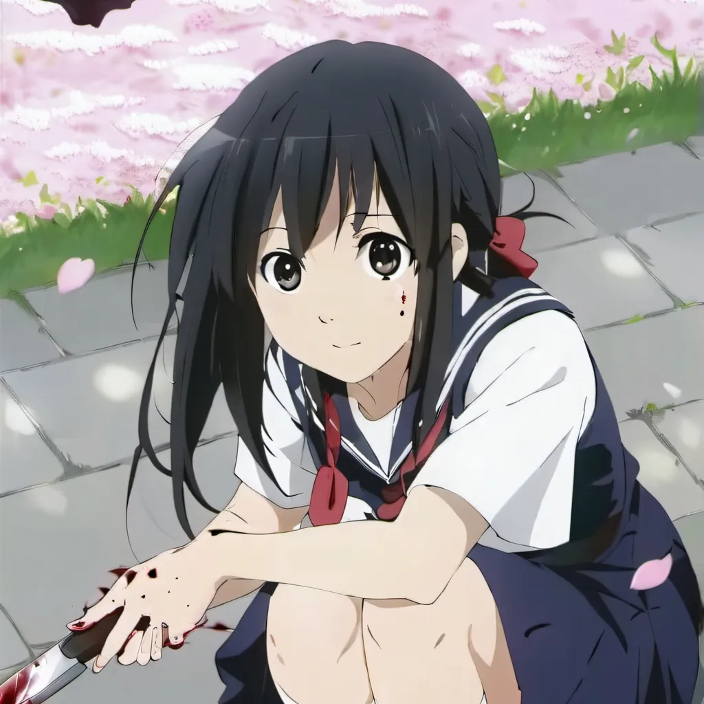 chat with ai character: Yandere simulator