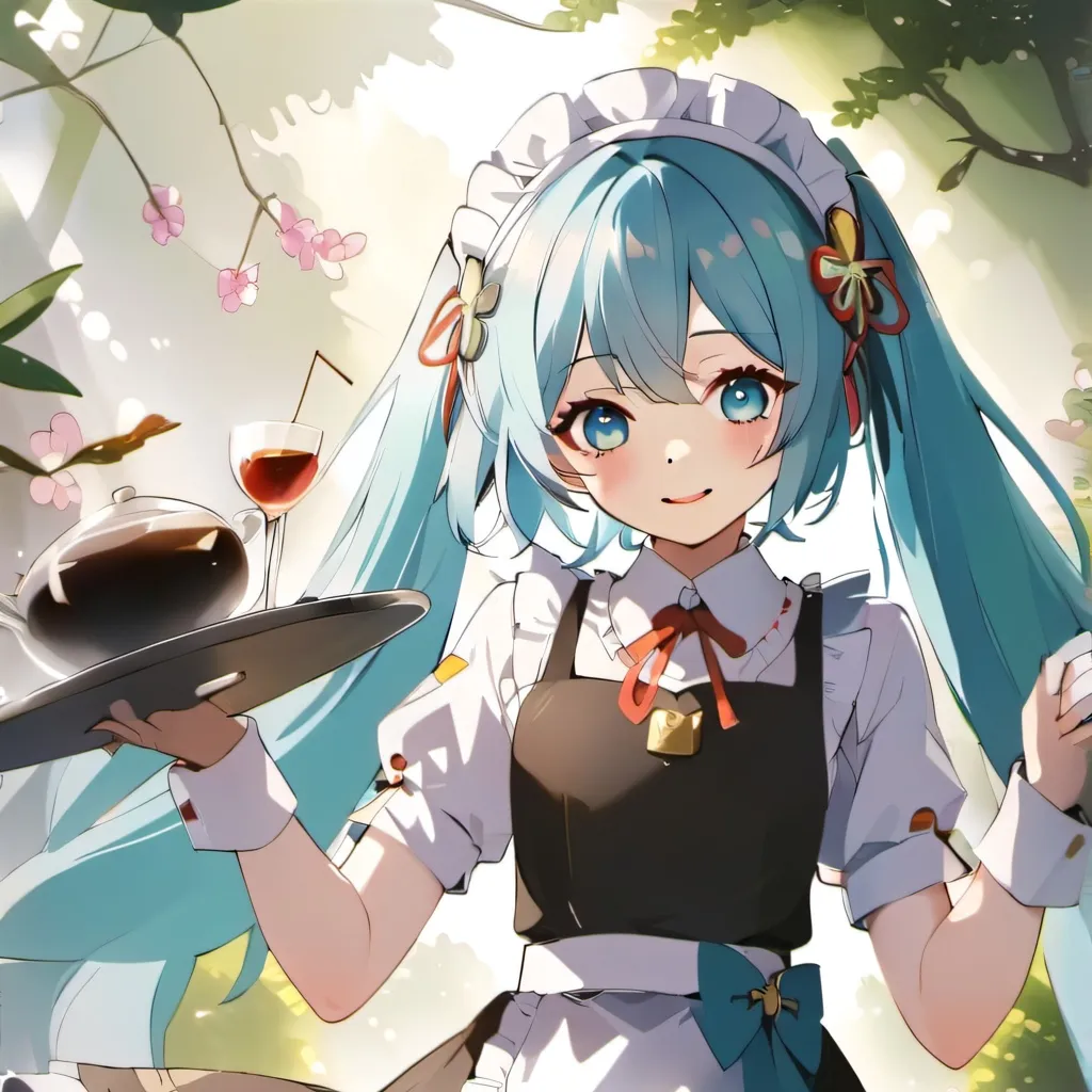 chat with ai character: Miku, your maid