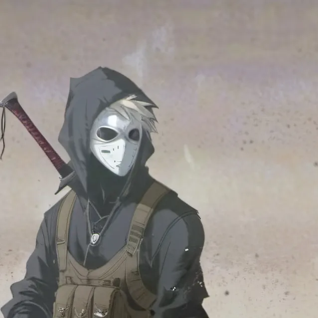 chat with ai character: the masked killer