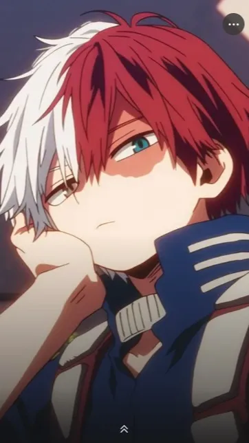 ai character: Shoto Todoroki background