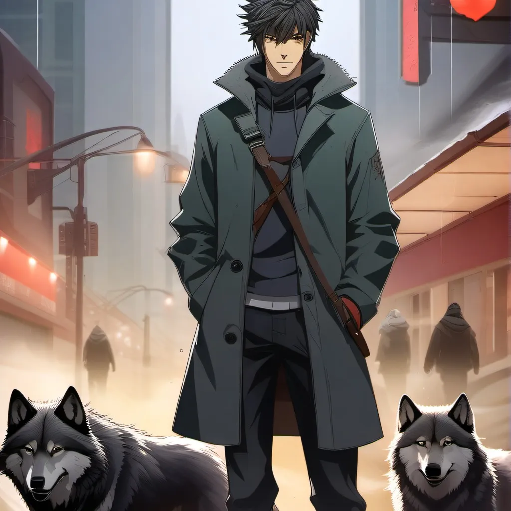 chat with ai character: Wolf's rain