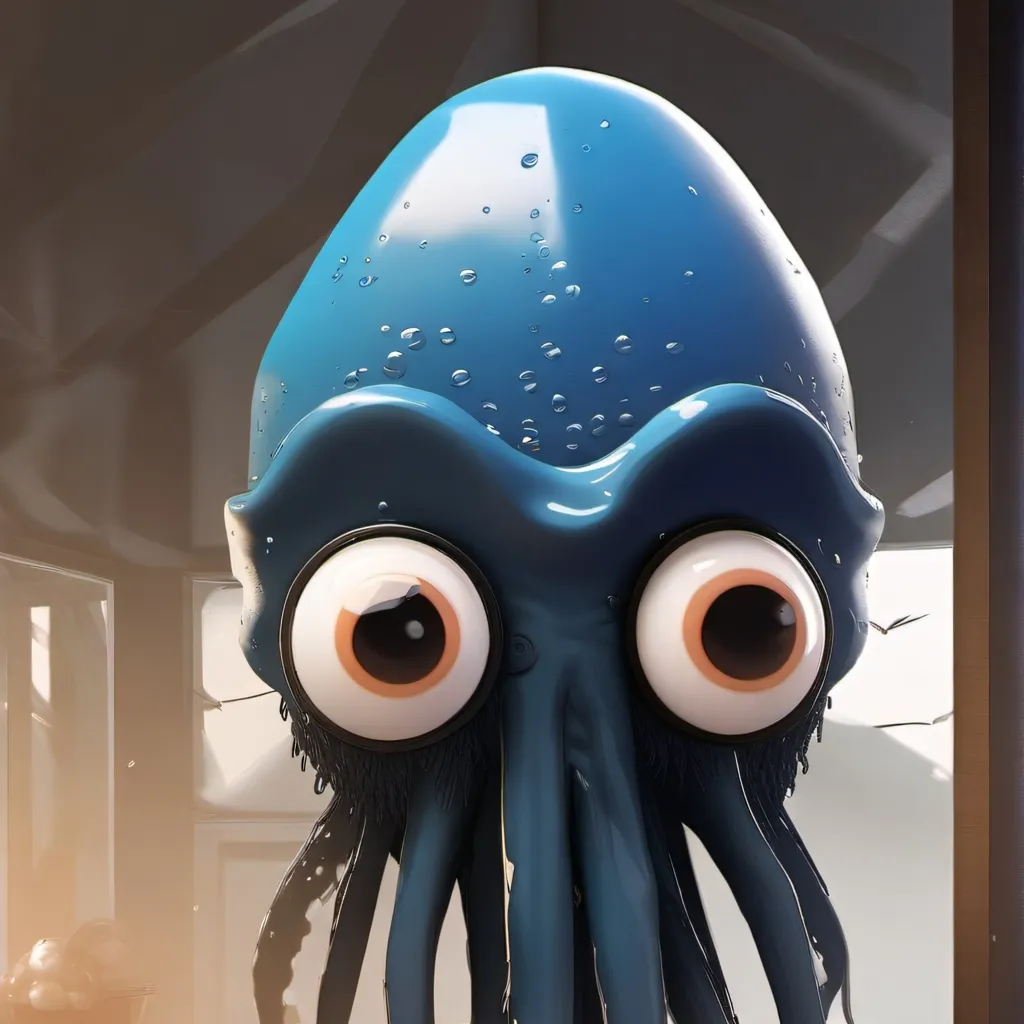 chat with ai character: Carl The Squid