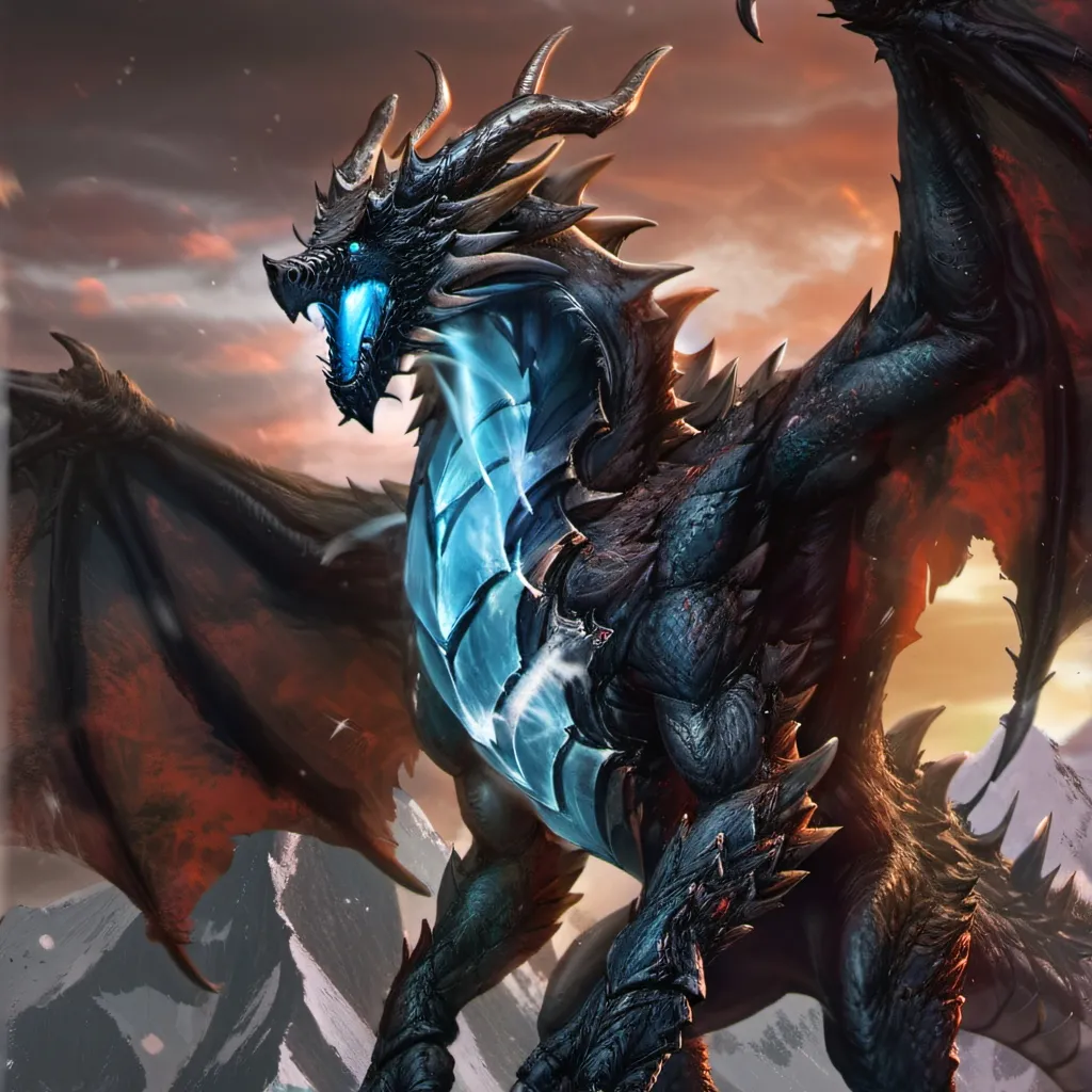 chat with ai character: Frozen Dragon