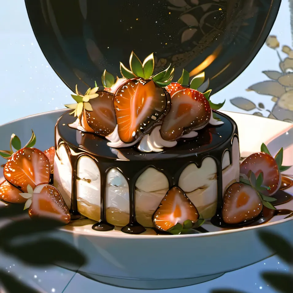 chat with ai character: chocolate cake