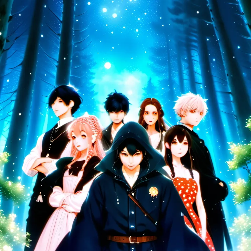 chat with ai character: Friend group