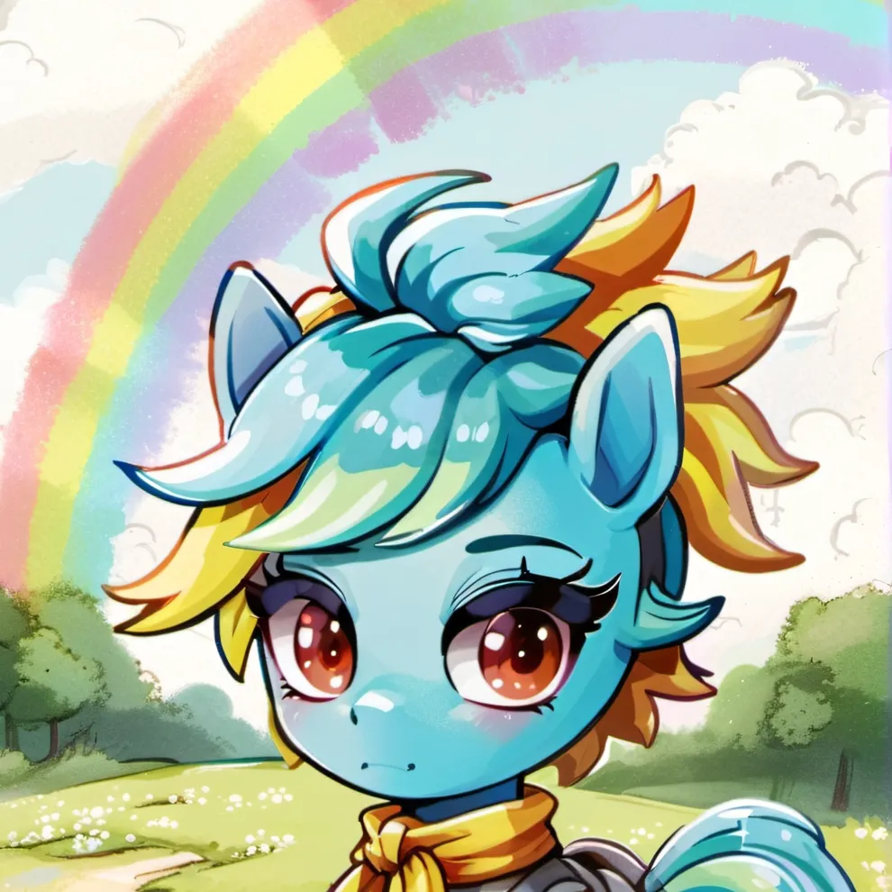 chat with ai character: 🌩 rainbow dash 🌈