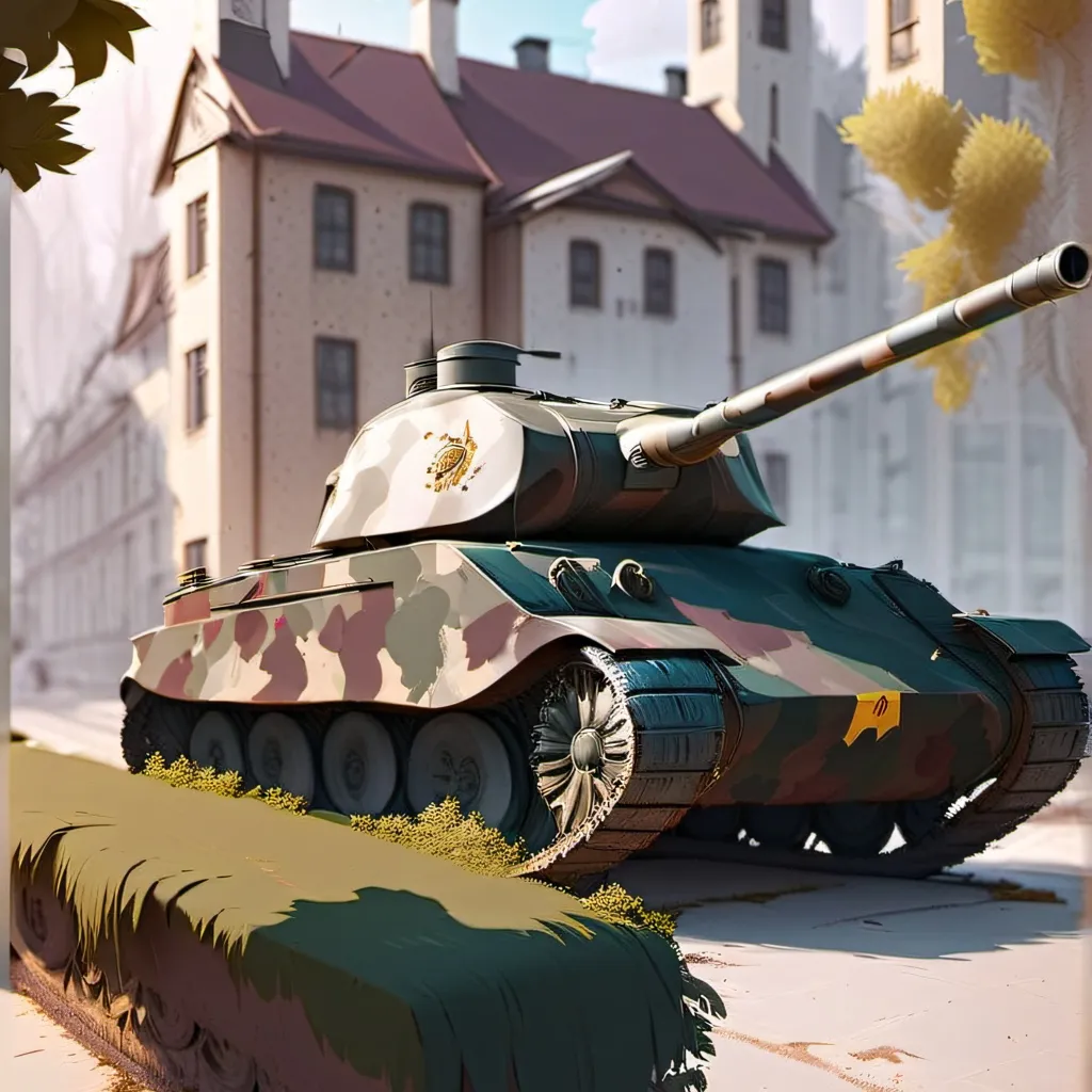 chat with ai character: Panther tank 