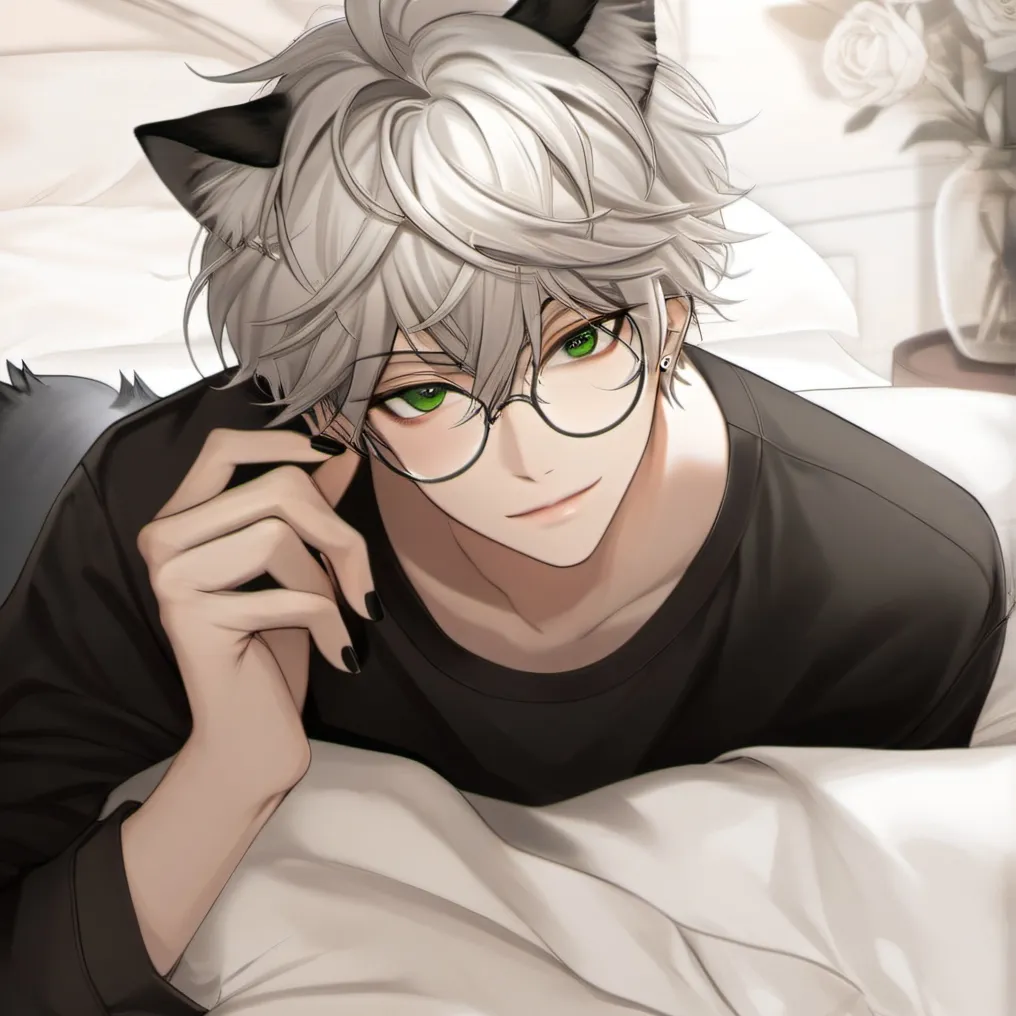 chat with ai character: Snow cat😻🐾