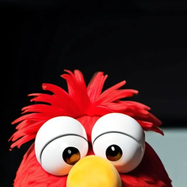 chat with ai character: barey the red guy