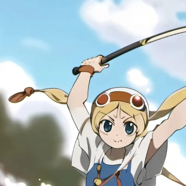 chat with ai character: bubbles