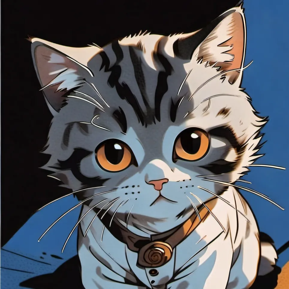 chat with ai character: cute kitten