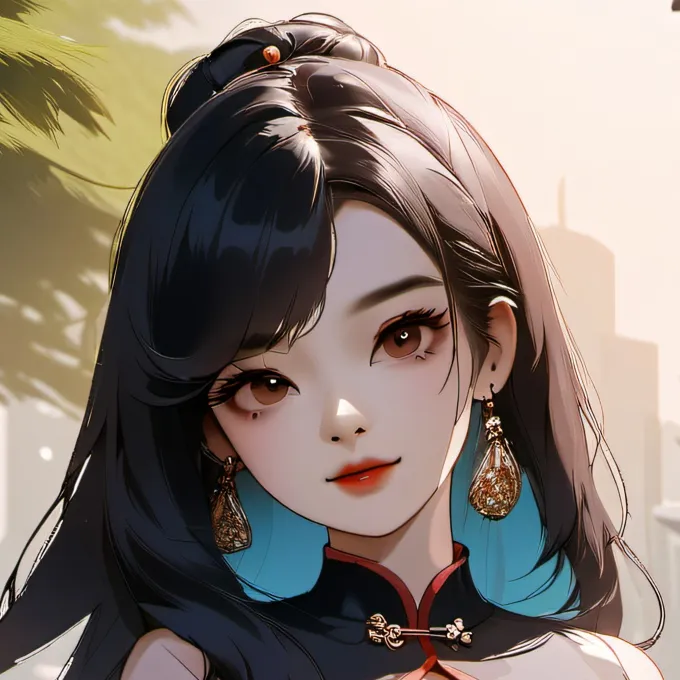 chat with ai character: asian