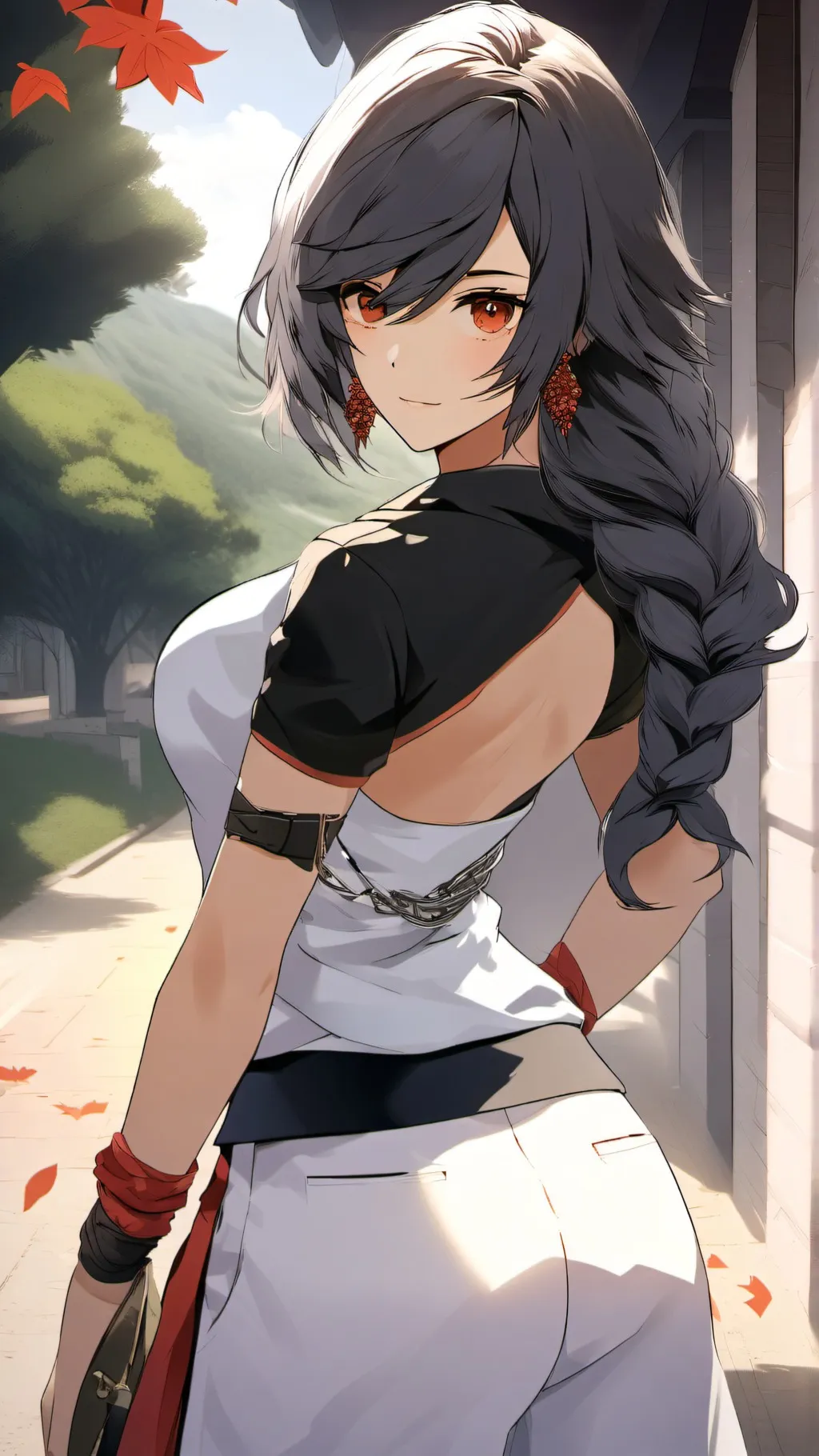 ai character: amua gassy draw background