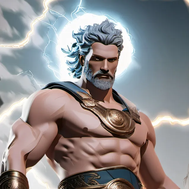 chat with ai character: Zues