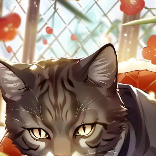 chat with ai character: cat