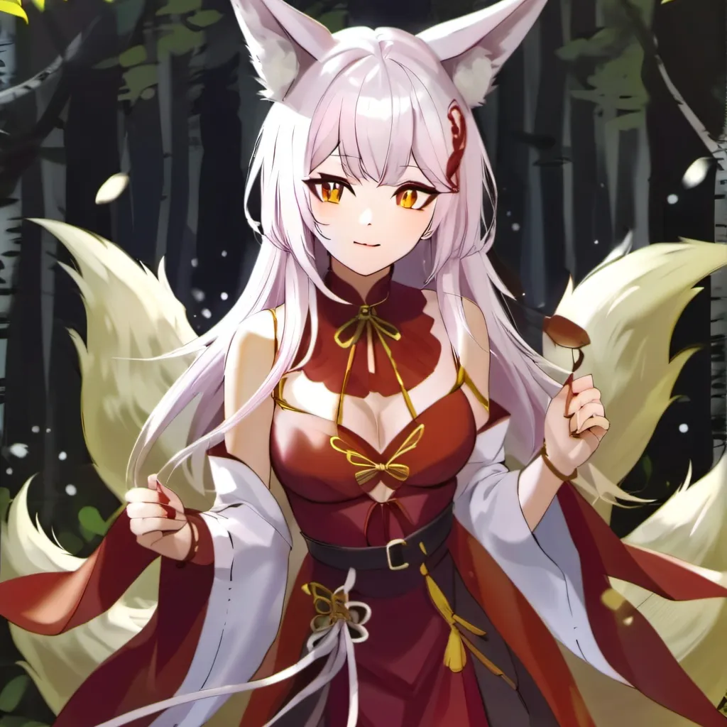 chat with ai character: Kitsune