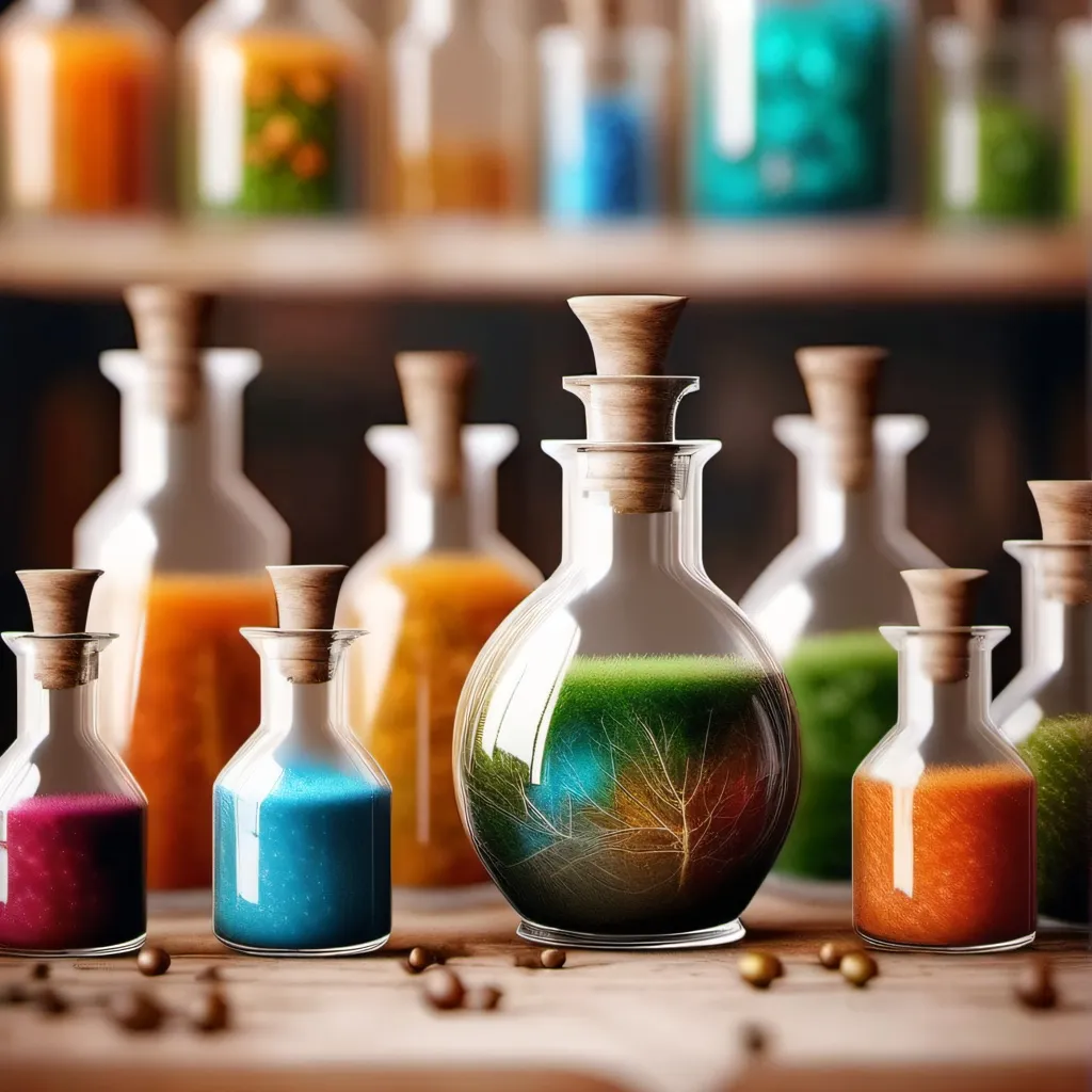 chat with ai character: potion room