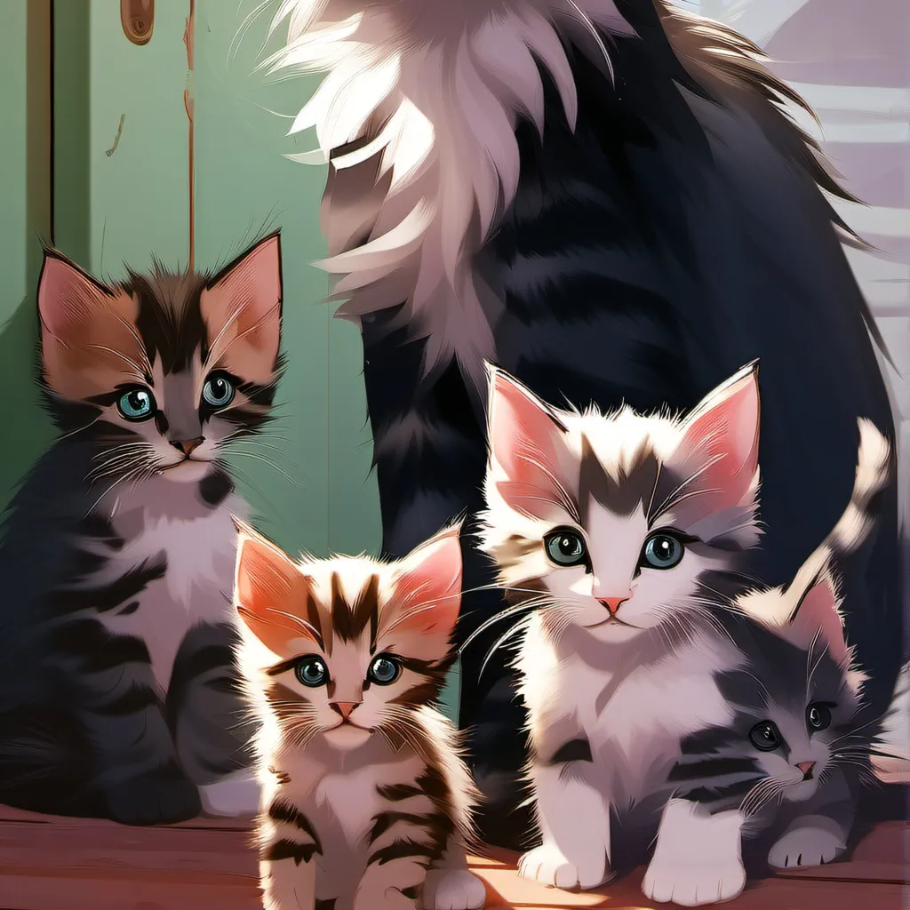 chat with ai character:  cats 