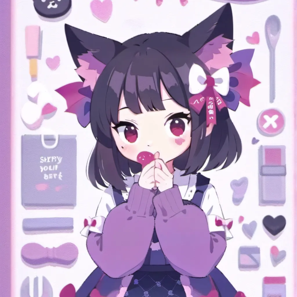 chat with ai character: Kuromi 