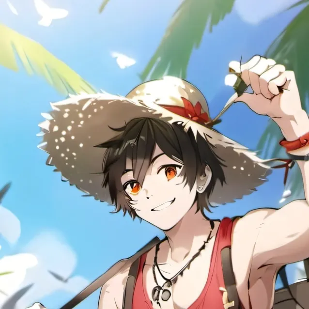 chat with ai character: Monkey D. Luffy