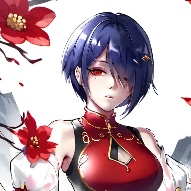 chat with ai character: touka kirishima