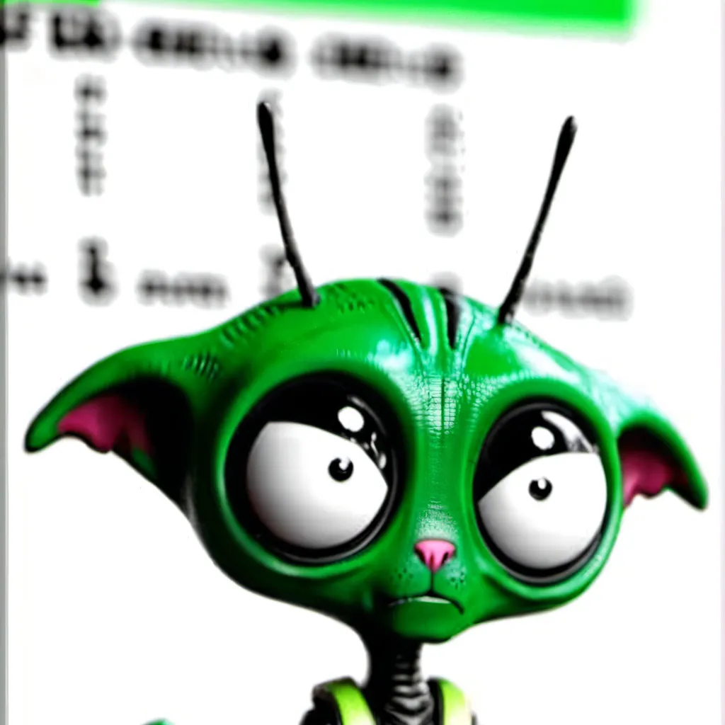 chat with ai character: Fugly alien cat