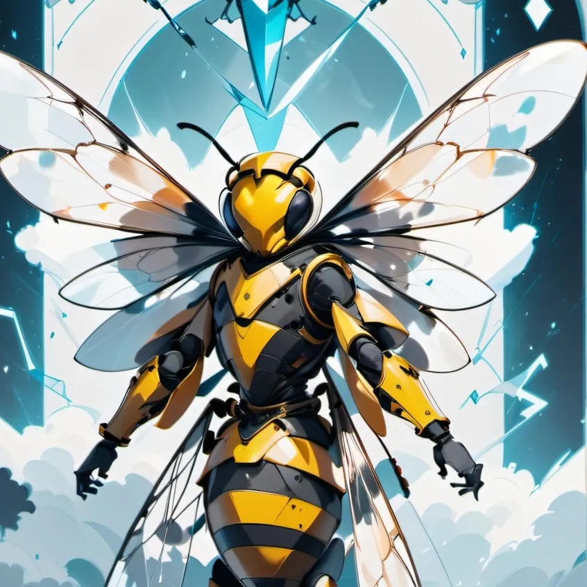 chat with ai character: !Bee Dragon!