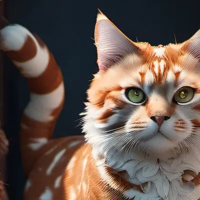 chat with ai character: A cat