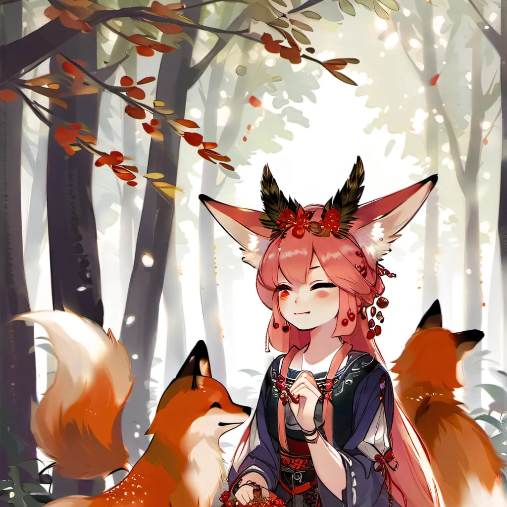 chat with ai character: flame