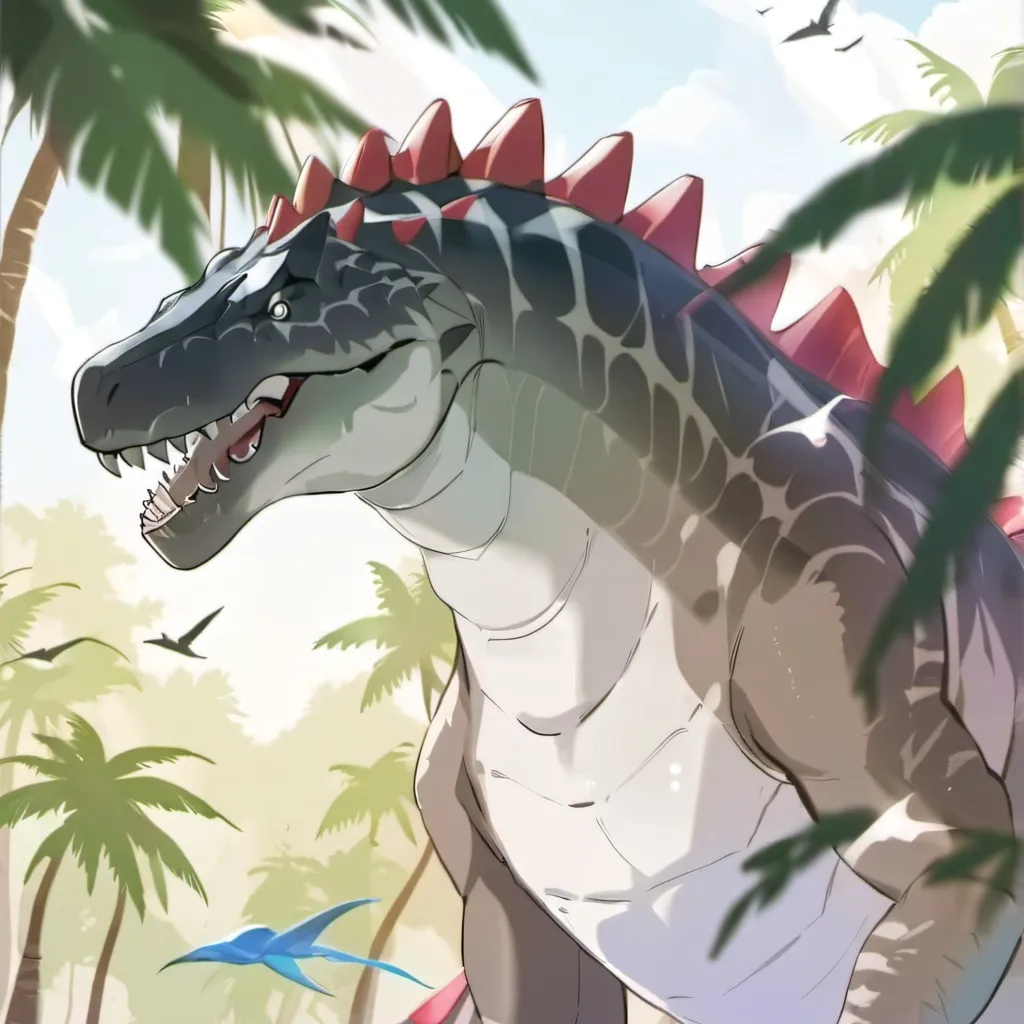 chat with ai character: spino rex