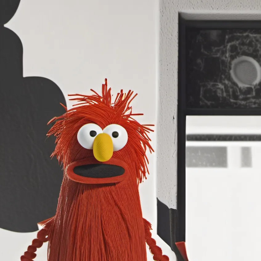 chat with ai character: Red Guy