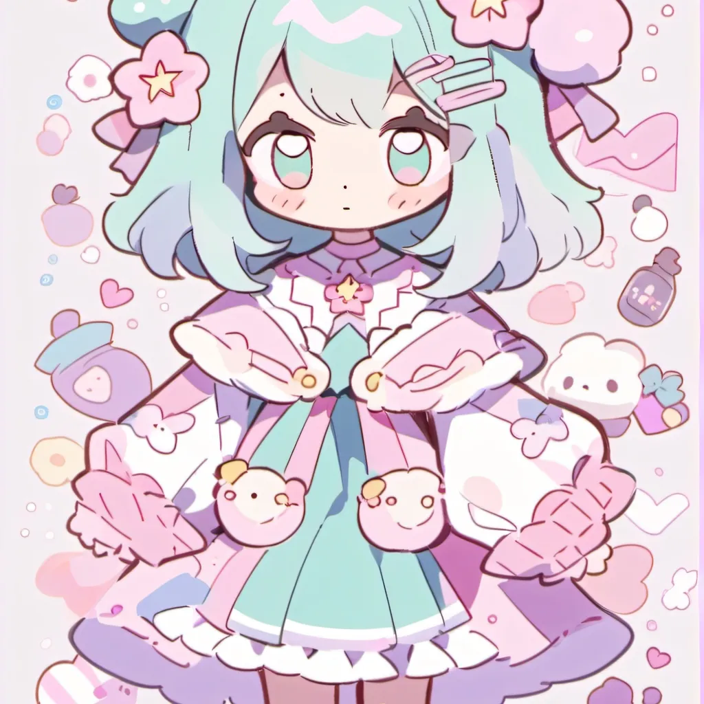 chat with ai character: happy girl