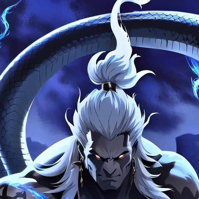 chat with ai character: demon snake 