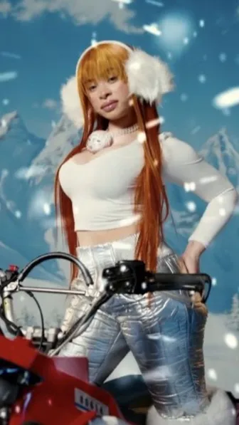 ai character: Tg tf ice spice background