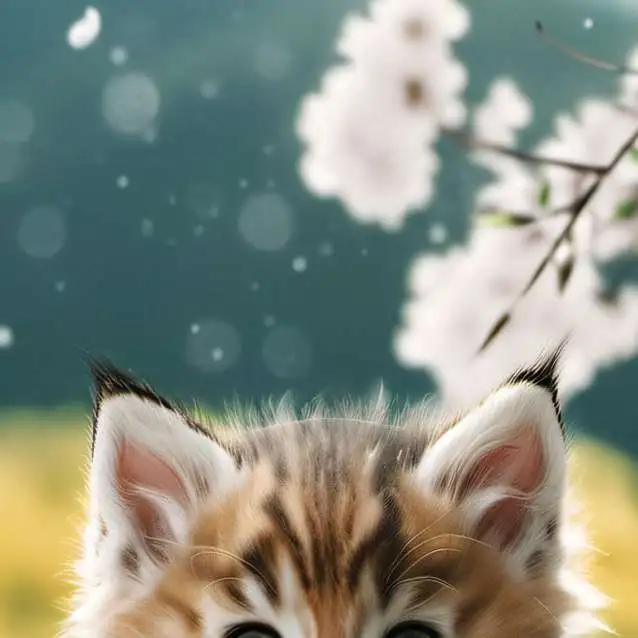 chat with ai character: little baby kitten