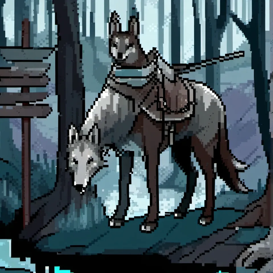 chat with ai character: wolfie